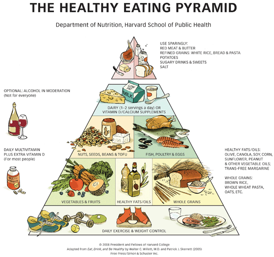 Healthy Eating Pyramid Healthy Eating Pyramid